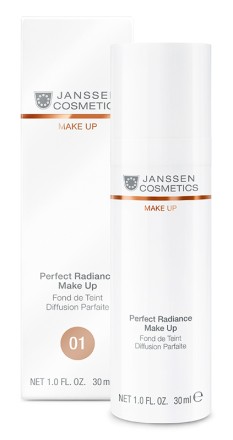 Janssen Стойкий тональный крем с UV-защитой SPF-15 для всех типов кожи (порцелан) Perfect Radiance Make-up 30 мл