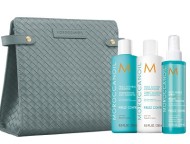Moroccanoil Набор Kit для кудрявых волос Frizzi Control 2025: Шампунь+Кондициоер 250 мл+250 мл,  Спрей-защита для укладки 160 мл