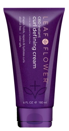 Leaf & Flower Крем-уход для дисциплины и контроля вьющихся волос 180 мл CBD Instant Curl Defining Cream