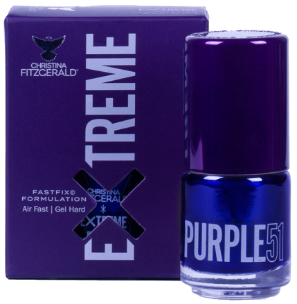 CHRISTINA FITZGERALD - PURPLE 51 EXTREME Лак для ногтей