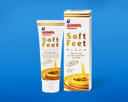 Шёлковый крем "Молоко и мёд" с гиалуроновой кислотой (Gehwol Soft Feet) 125 мл