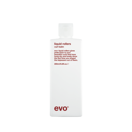 Evo liquid rollers curl balm Бальзам для кудрявых волос Жидкие бигуди 200 мл