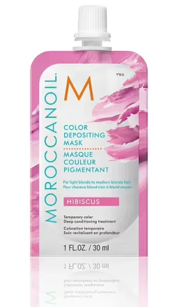Moroccanoil Color Depositing Mask Hibiscus Гибискус Тонирующая маска 30 мл