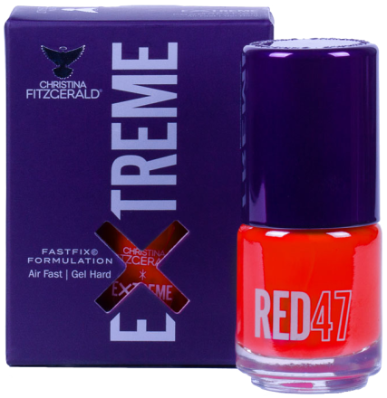 CHRISTINA FITZGERALD - RED 47 EXTREME Лак для ногтей