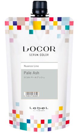 Lebel Locor Serum Color Pale Ash - Краситель-уход оттеночный, 300г