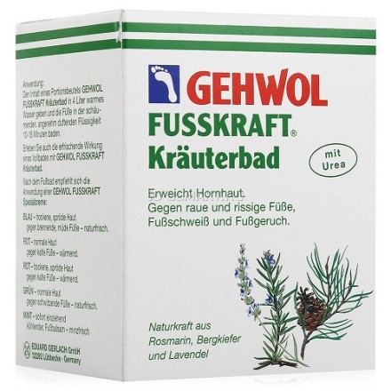 Травяная ванна Геволь Фусскрафт, 10 пакетиков 200 грамм (Gehwol Fusskraft Herbal Bath)