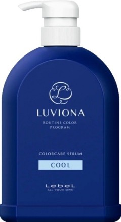 Lebel Крем-уход для окрашенных волос Luviona Холодный тон Color Care Serum Cool 800 гр