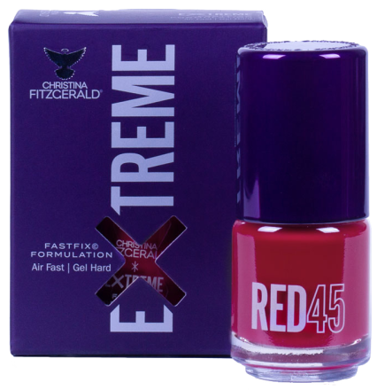 CHRISTINA FITZGERALD - RED 45 EXTREME Лак для ногтей