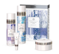 Estel Набор «Роскошный иней» «Культура Красоты»: шампунь 250 мл + бальзам 200 мл + баттер для губ 10 мл + баттер для кончиков волос 30 мл