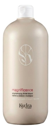 Kydra Le Salon Hair Care 1000 мл Radiance blonde shampoo Шампунь для сияния светлых волос с экстрактом генипы 