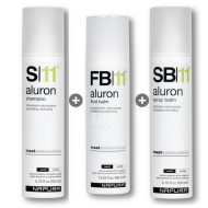 Napura S11 + FB11 + H11 — набор «Гиалуроновый сет 2» — шампунь + флюид волюмайзер  + тоник-ревитализант, выгода 15%