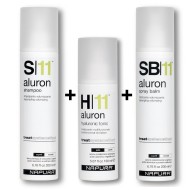 Napura S11 + SB11 + H11 — набор «Гиалуроновый сет 1» шампунь + детанглер-спрей + тоник, выгода 15%