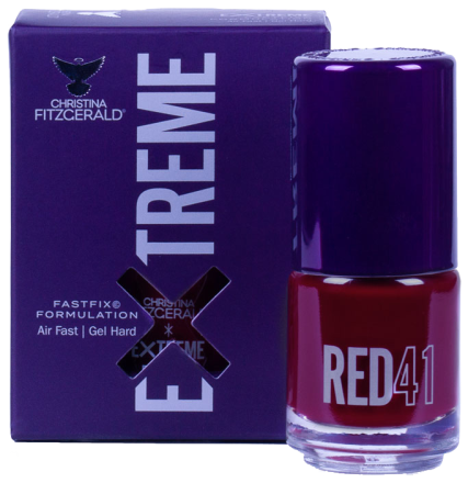 CHRISTINA FITZGERALD - RED 41 EXTREME Лак для ногтей