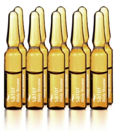 Fabbrimarine Body Booster Масло из морских водорослей для коррекции тела, 10 ампул по 10 мл.