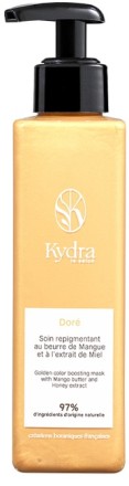 Kydra le Salon Golden Color Boosting Mask Оттеночная маска с маслом манго и экстрактом меда 190 мл «Золотой»  