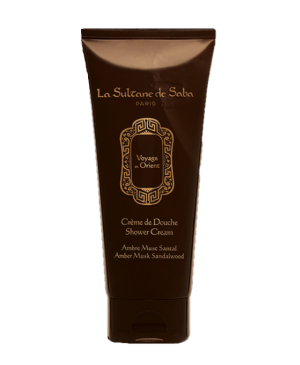 Крем для душа Амбра Мускус Сандал - LA SULTANE DE SABA CREAM DOUCHE "AMBRE MUSC SANTAL", 200 мл
