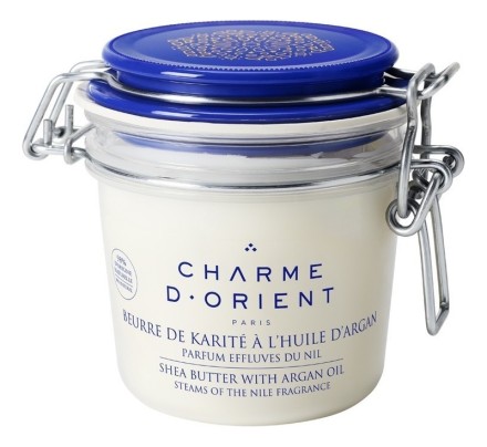 Charme D'Orient Масло карите с аргановым маслом «Мелодия Нила» Shea butter with argan Oil, 200 г.