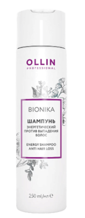 OLLIN BioNika Шампунь энергетический против выпадения волос 250мл/ Energy Shampoo Anti Hair Loss