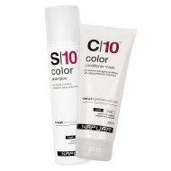 Napura Набор антиэйдж для окрашенных волос S10 + C10: шампунь + кондиционер-бальзам. Выгода 10%