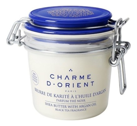 Charme D'Orient Масло для тела Черный чай Shea butter with argan Oil, 200 г.