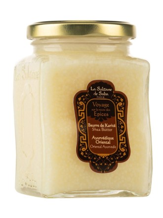 Масло ши (карите) Аюрведа - LA SULTANE DE SABA SHEA BUTTER "AYURVEDIQUE", 300мл