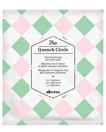 Davines The quench circle маска "мгновенное увлажнение" для лица