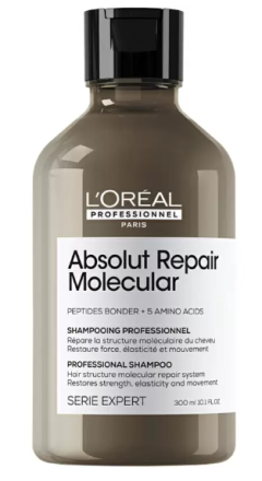 L'oreal Absolut Repair Шампунь для молекулярного восстановления волос 300 мл Molecular