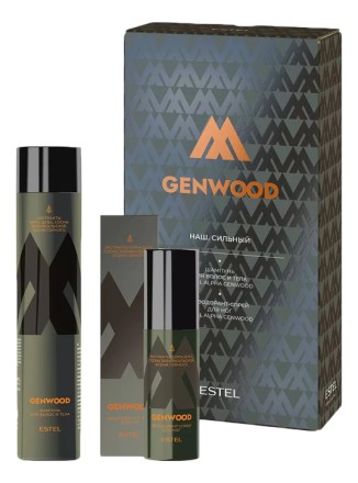 Estel Alpfa Набор Genwood «Наш. Сильный» Шампунь для тела и волос 300 мл + дезодорант-спрей для ног 100 мл