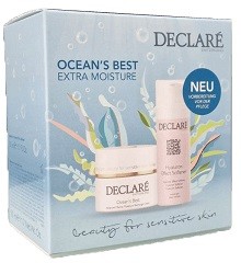 Declare Бьюти-набор «Свежесть океана» Set Ocean's Best                                               Интенсивный увлажняющий крем с морскими экстрактами 50 мл, Нежный гиалуроновый мусс 50 мл 
