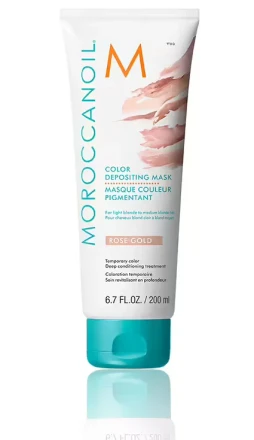 Moroccanoil Color Depositing Mask Rose Gold Розовое золото Тонирующая маска 200 мл