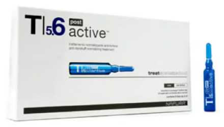 Napura Active Post T5.6 против перхоти. Ампулы-флаконы после шампуня, 12 флак * 8 мл