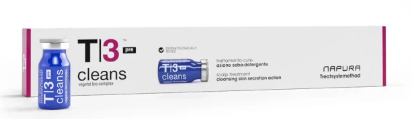 Napura Cleans Pre себорегуляция. T3 Ампулы-флаконы для жирной кожи головы. Перед шампунем,12 флак * 8 мл