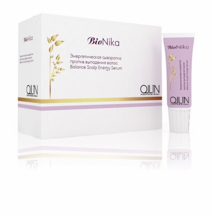 OLLIN BioNika Энергетическая сыворотка против выпадения волос 6х15мл/ Balance Scalp Energy Serum