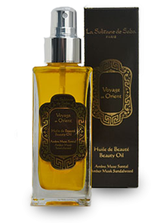 La Sultane De Saba oil Масло для тела Амбра Мускус Сандал Beauty oil Amber Musk Sandalwood, 200мл
