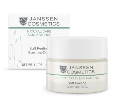 Janssen Organics Деликатный пилинг для выравнивания рельефа кожи тела  Soft Peel 50 мл