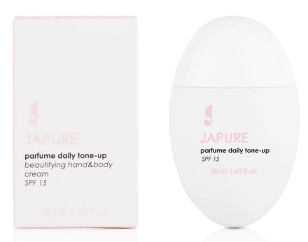 Japure Крем преображающий для рук и тела beautifying hand&body cream  SPF15, 50мл 