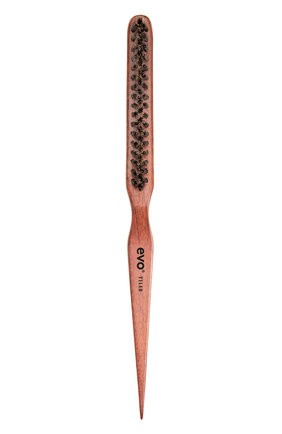 EVO TYLER NATURAL BRISTLE TEASING BRUSH [ТАЙЛЕР] УЗКАЯ ЩЕТКА С НАТУРАЛЬНОЙ ЩЕТИНОЙ ДЛЯ ПРИЧЕСОК