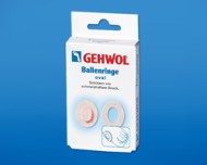 Gehwol Ballenringe Накладки кольца, овальные Геволь 6 шт