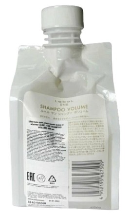 Lebel Шампунь для уплотнения волос и объёма One Shampoo Volume 500 мл 
