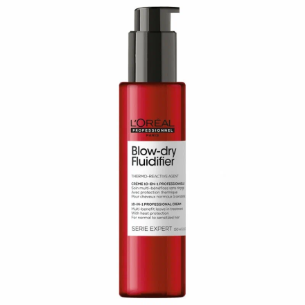 ТЕРМОЗАЩИТНЫЙ КРЕМ ДЛЯ ВОЛОС SERIE EXSPERT BLOW-DRY FLUDIFIER, 150 МЛ