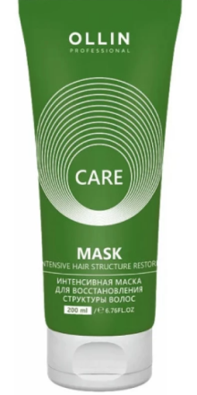 OLLIN CARE Интенсивная маска для восстановления структуры волос 200мл/ Restore Intensive Mask