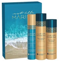 Estel Набор компаньонов аромата для волос Est Elle Marine Шампунь 250 мл + бальзам 200 мл + вуаль 100 мл 