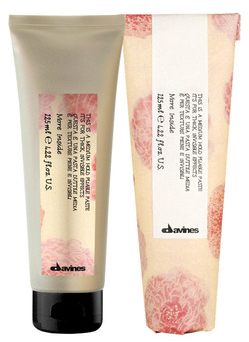 Davines MEDIUM HOLD PLIABLE PASTE / Пластичная паста для объемного невидимого стайлинга, 125 мл.