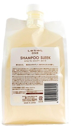 Lebel Шампунь разглаживающий One Shampoo Sleek 1000 мл 