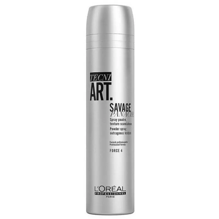 L'OREAL CПРЕЙ СУХОЙ SAVAGE PANACHE PURE СИЛЬНОЙ ФИКСАЦИИ 4.6 С ПУДРОВОЙ ТЕКСТУРОЙ, 250 МЛ