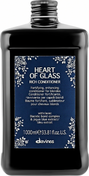 Davines Heart Of Glass Rich Conditioner - Питательный кондиционер для защиты и сияния блонд 1000 мл