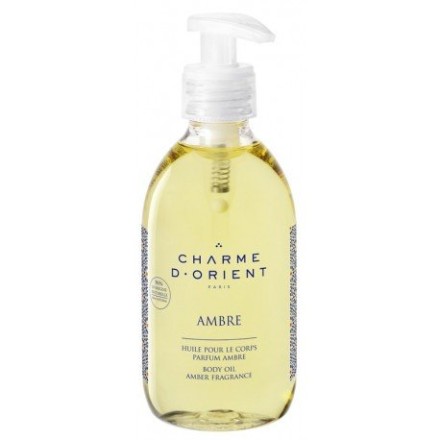 Charme D'Orient  Ароматизированное масло для тела с ароматом «Огни Босфора» Body Oil Bosphorus  lights fragrance, Флакон с помпой 300 мл.