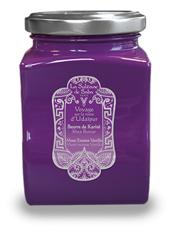 La Sultane de Saba Масло Карите «Путешествие в Индию» Мускус Ладан Ваниль Shea Butter - Musk incense vanilla, 300 мл.