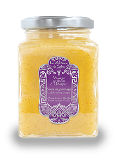 La Sultane de Saba Сахарный Гоммаж «Путешествие в Индию» Мускус Ладан Ваниль Sugar scrub - Musk incense vanilla, 300 мл.