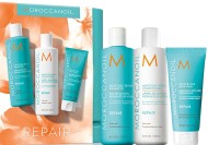 Moroccanoil Весенний набор 2025 Восстановление: Шампунь 250 мл/Кондиционер 250 мл/Маска 75 мл/Набор саше гель для душа+лосьон для тела x 10 мл  Moroccanoil Весенний набор 2025 Восстановление: Шампунь 250 мл/Кондиционер 250 мл/Маска 75 мл/Набор саше гель для душа+лосьон для тела x 10 мл